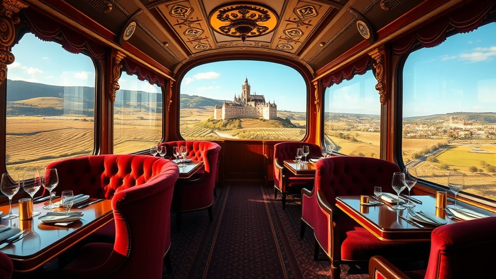 luxurious european scenic rail