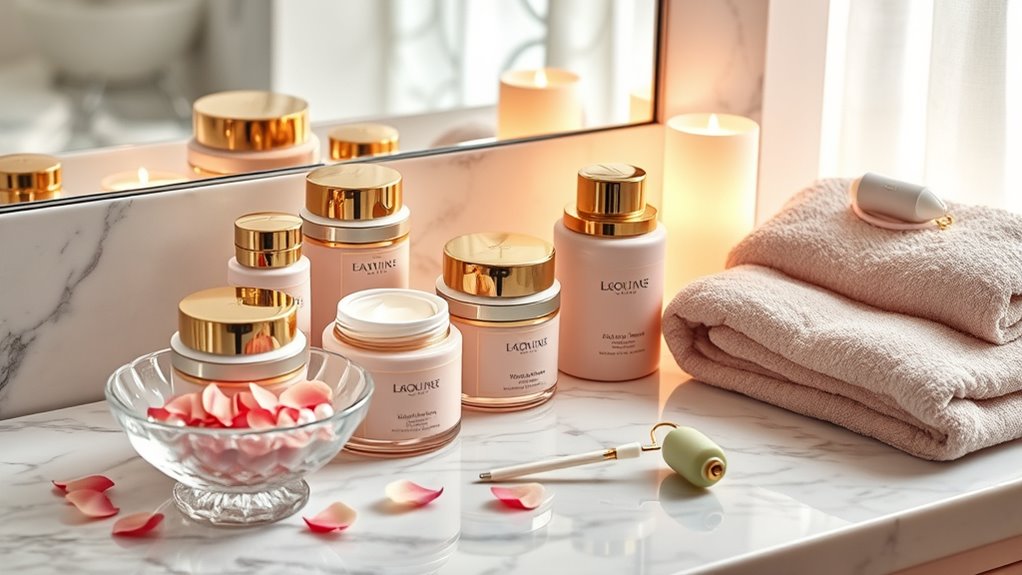 luxurious multi step self care