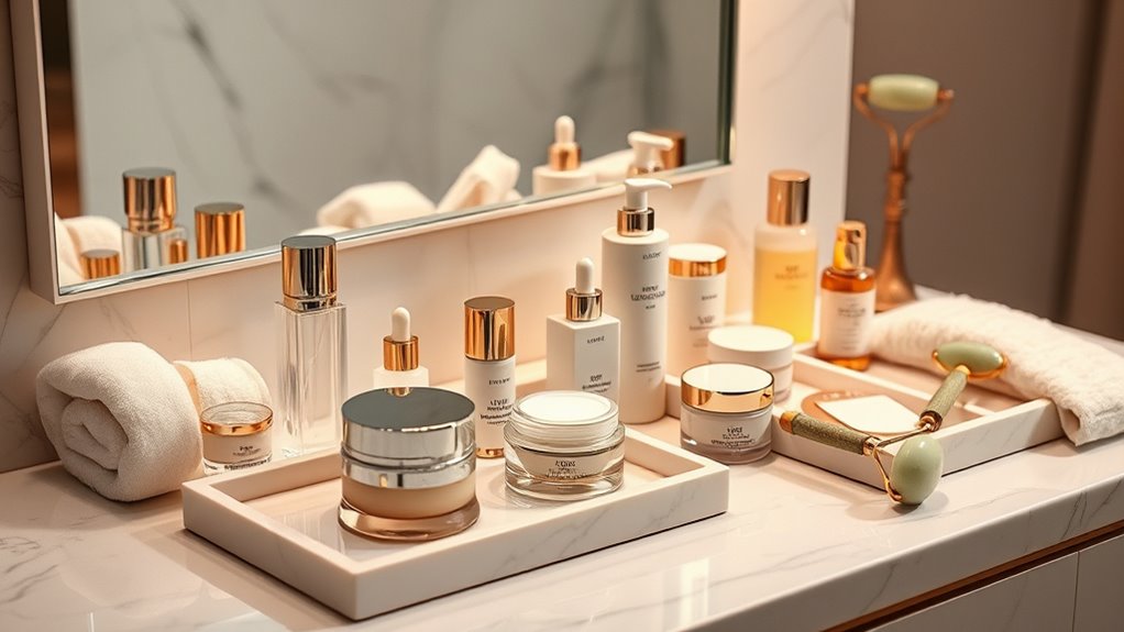 luxury anti aging skincare products