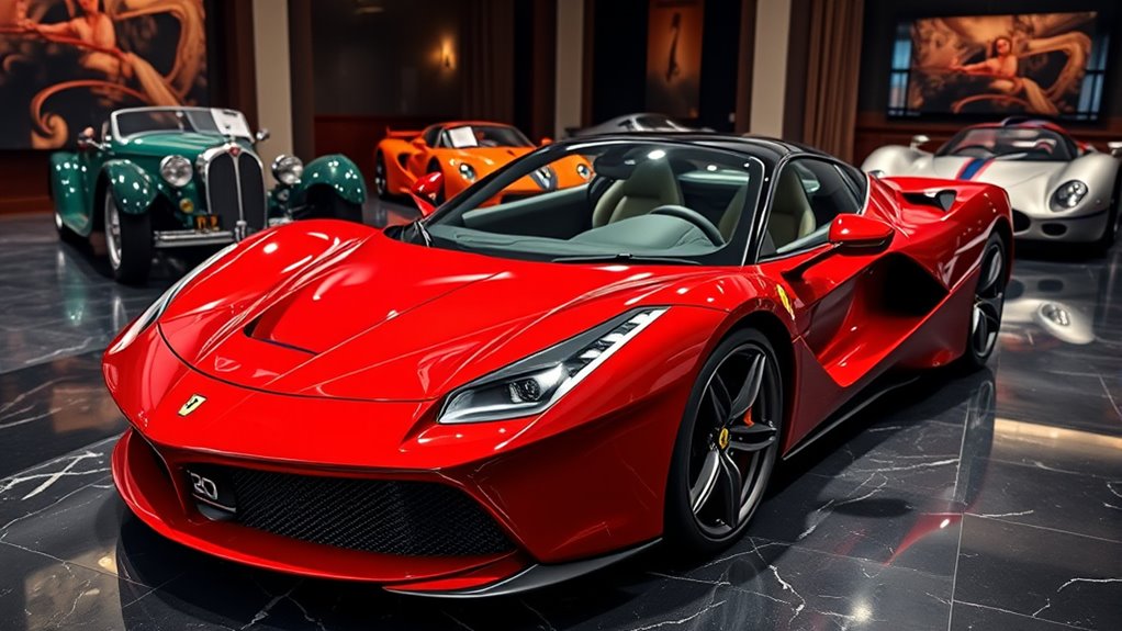 luxury car collectors extraordinary wealth