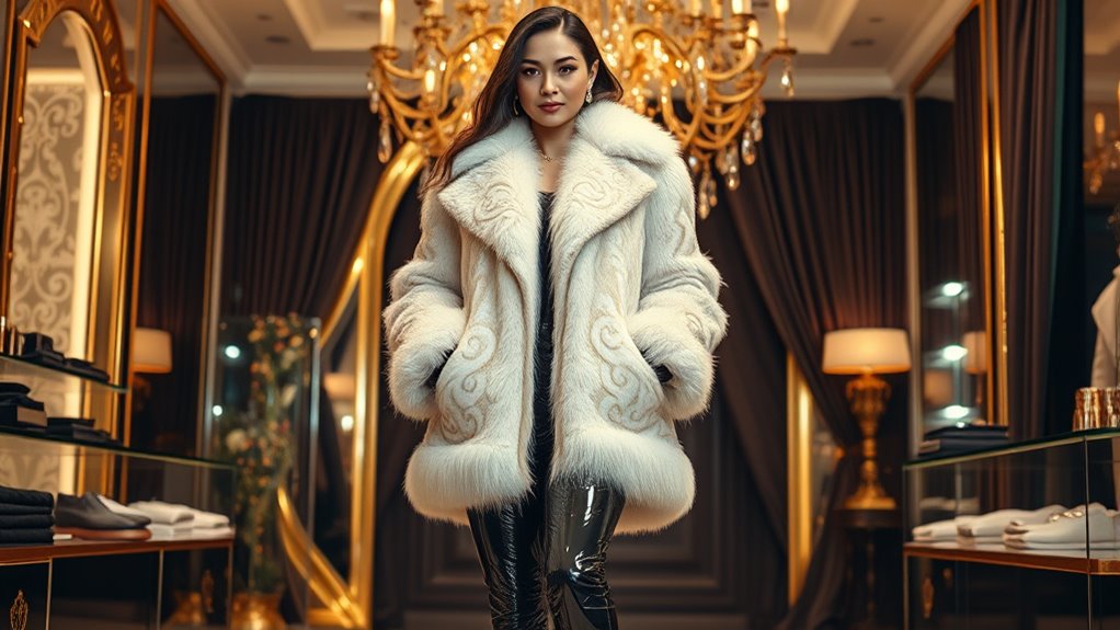 luxury fur coat selections
