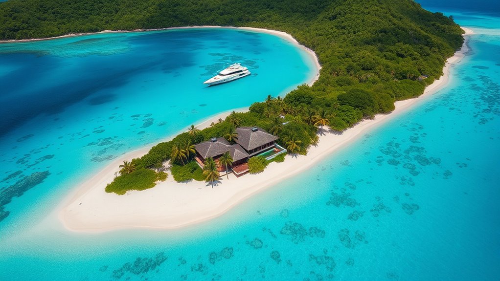 luxury private island escape