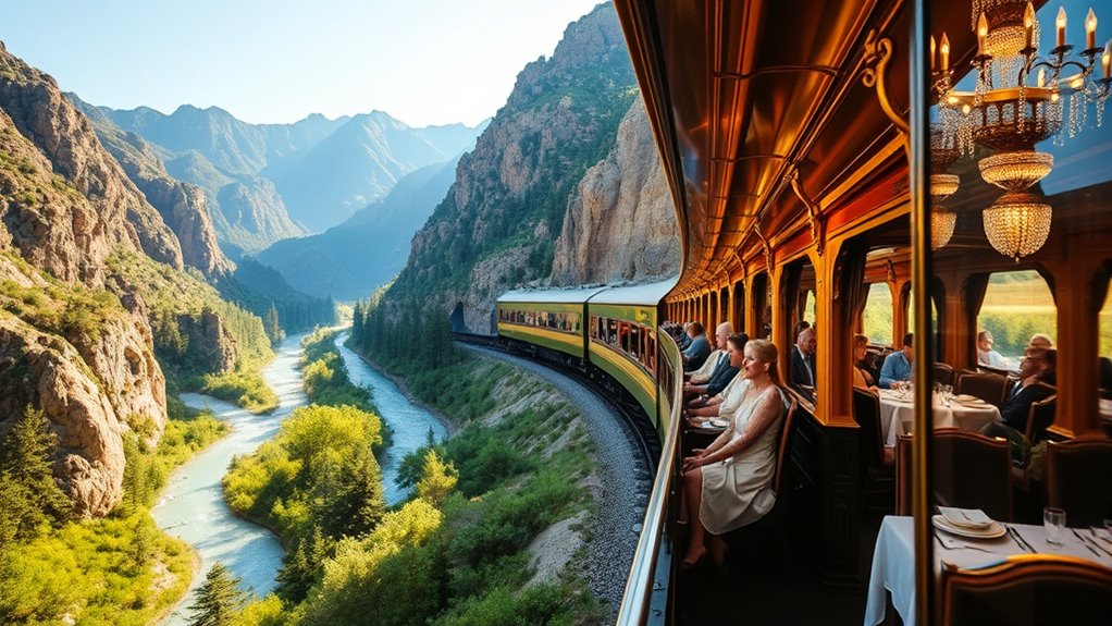 luxury scenic historic train journeys