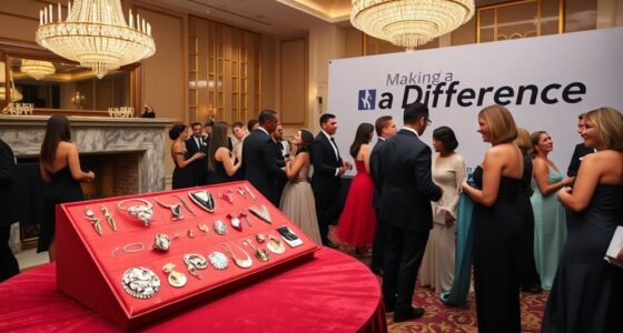 luxury sector charitable initiatives