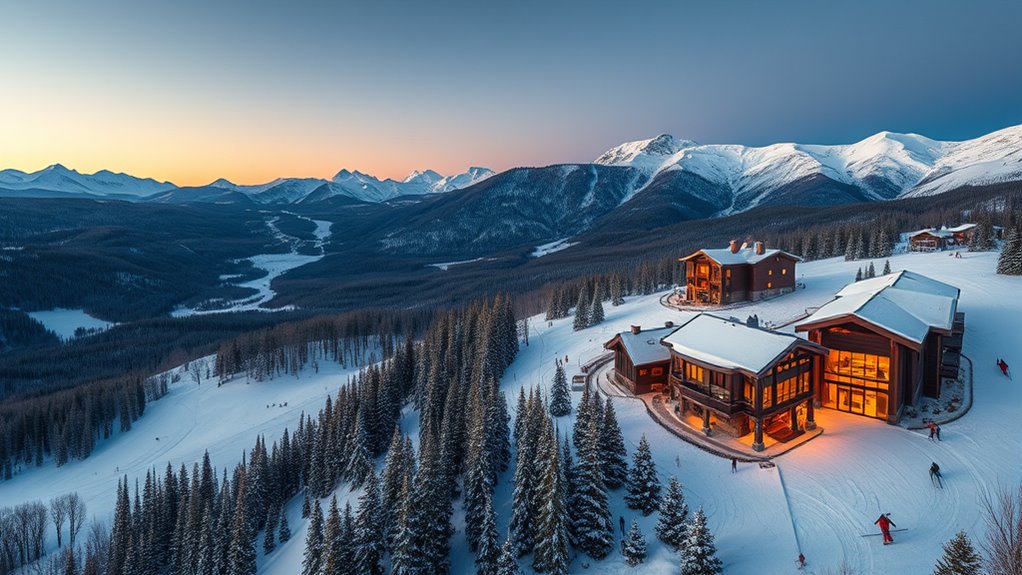 luxury ski resort experience
