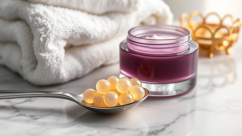 luxury skincare with caviar