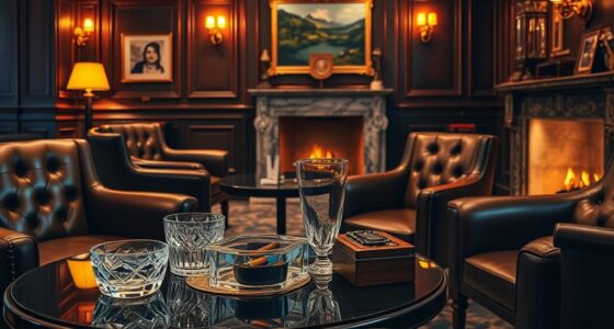 luxury smoking lounge access