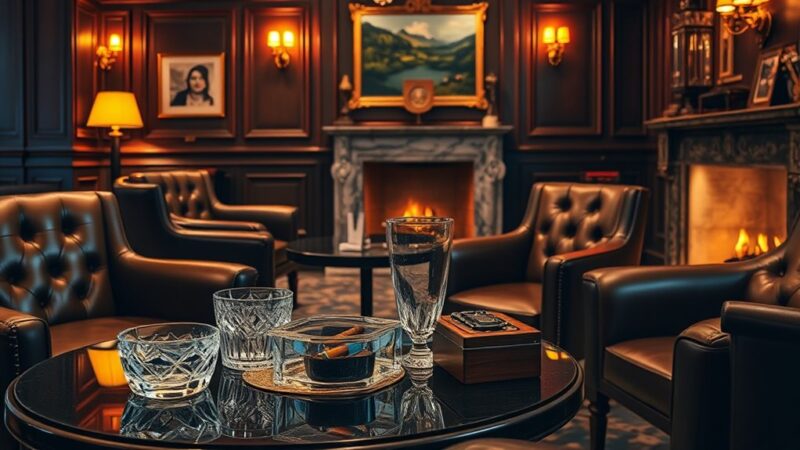 Image showcasing Exclusive Lounges for Luxury Smoking Experiences - A Luxury Lifestyle