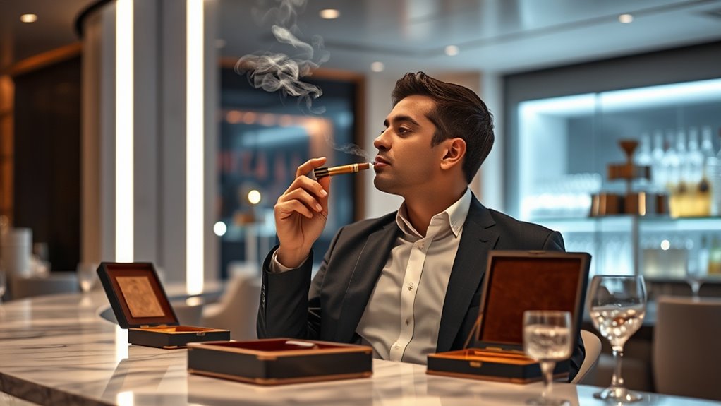luxury smoking sparks health debate