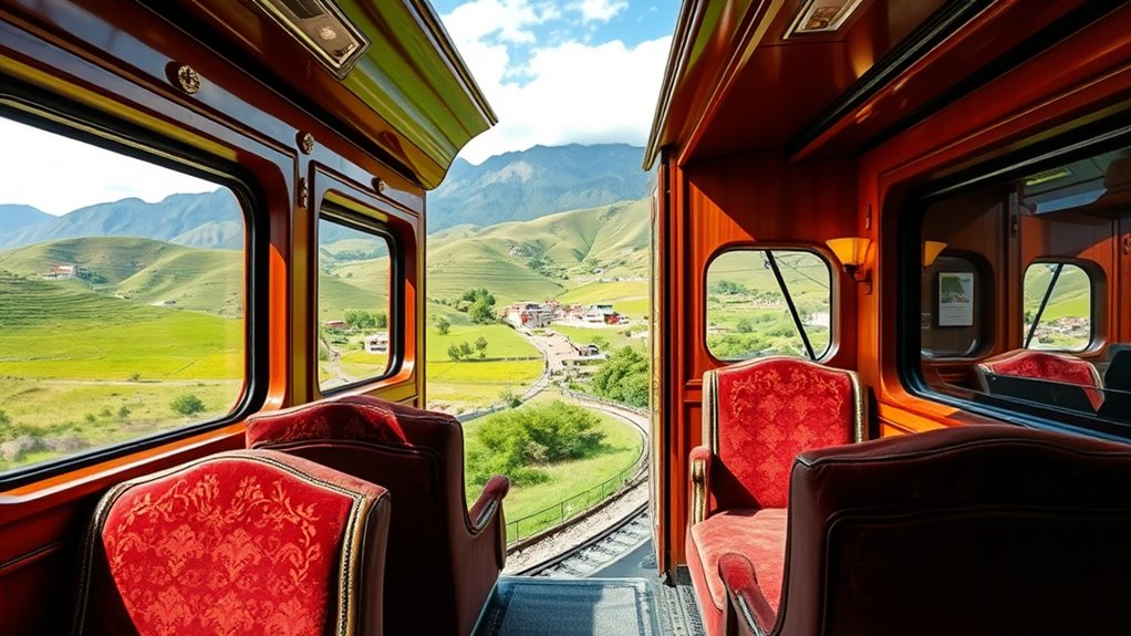 luxury south american train travel