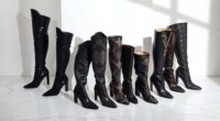 luxury stylish footwear selection