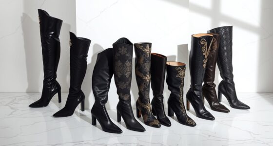 luxury stylish footwear selection