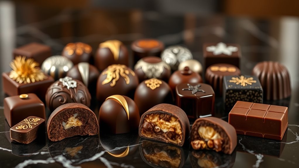 luxury truffle flavor assortments