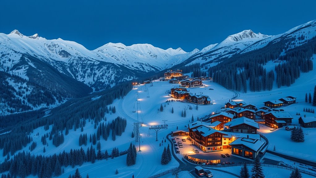 luxury winter sports paradise