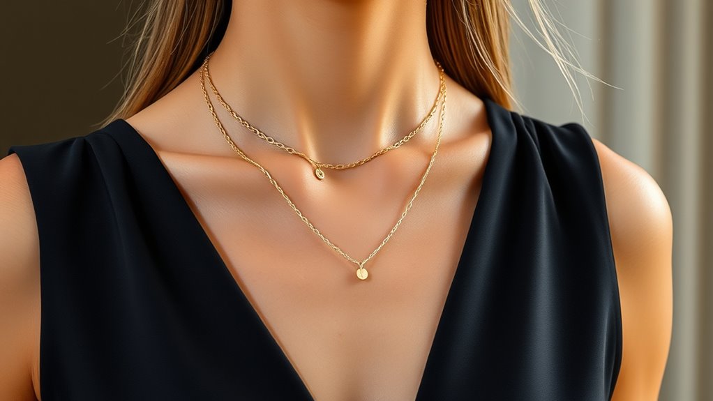 match jewelry to necklines