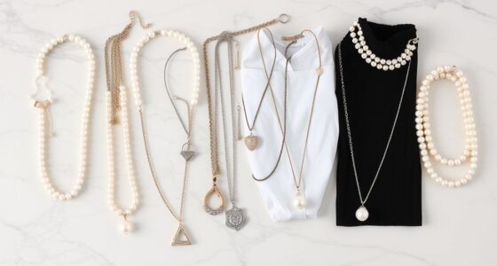 matching jewelry to necklines