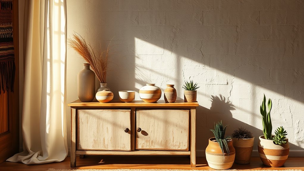 minimalist eclectic style balance