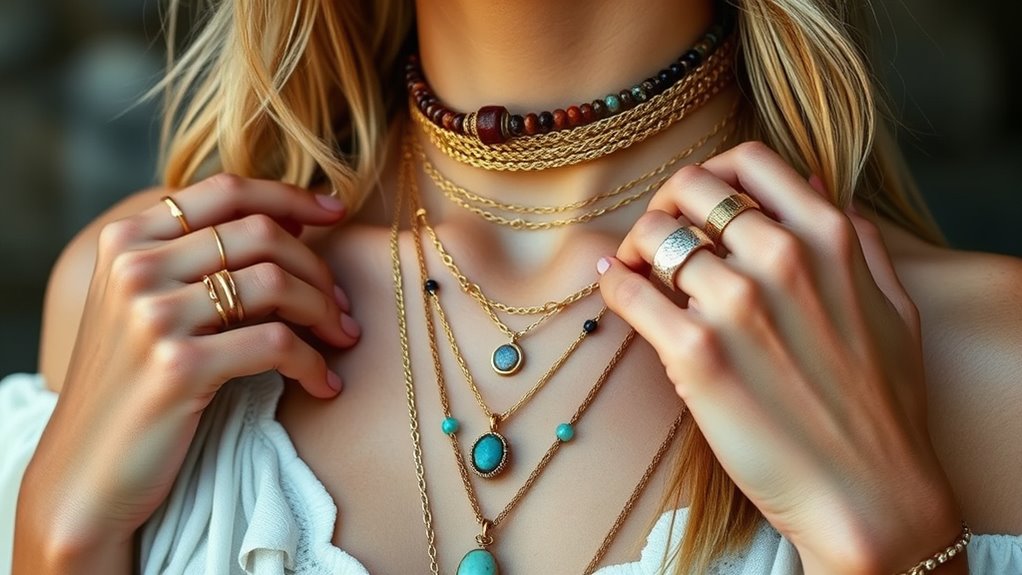 mix sizes and neutral tones
