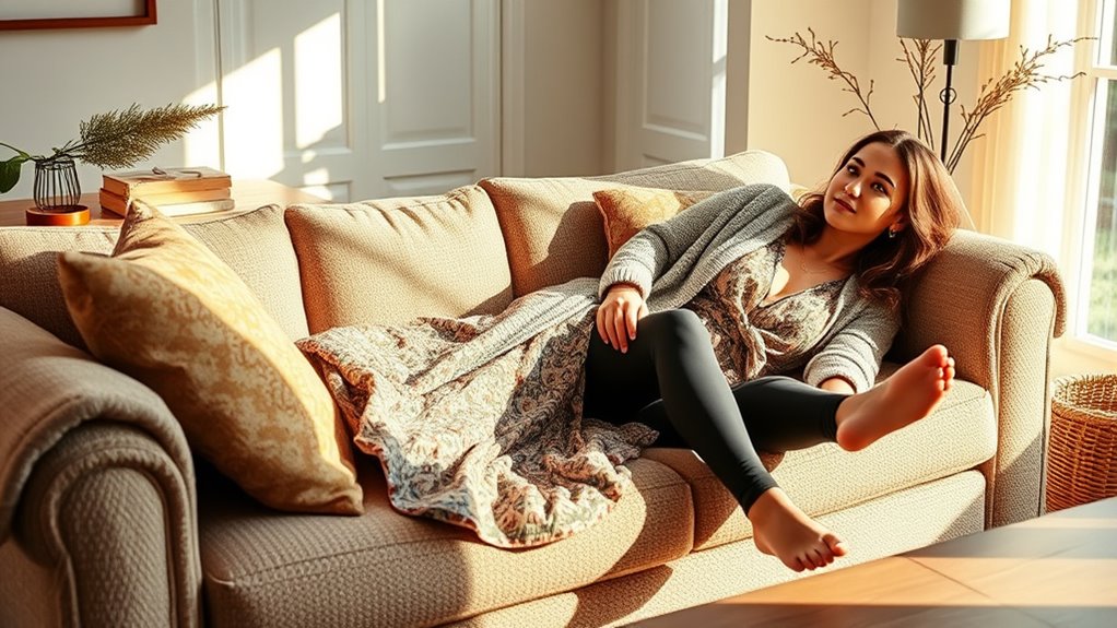 mix textures and patterns