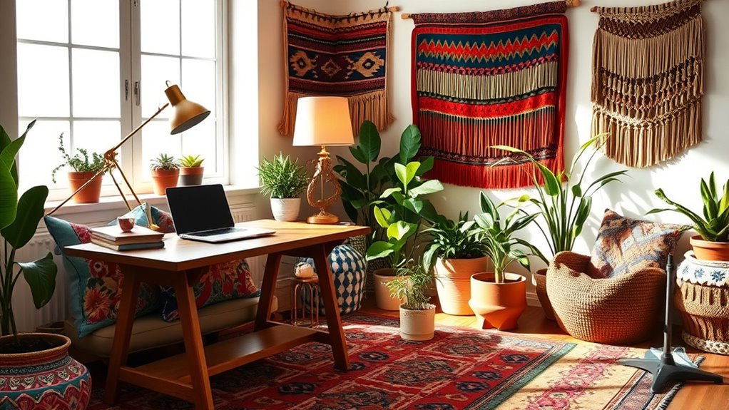 mix vibrant eclectic patterns