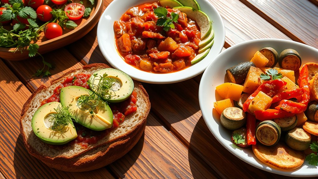 modern bohemian culinary fusion