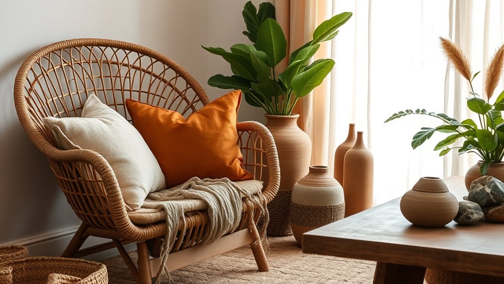 natural earthy cozy decor