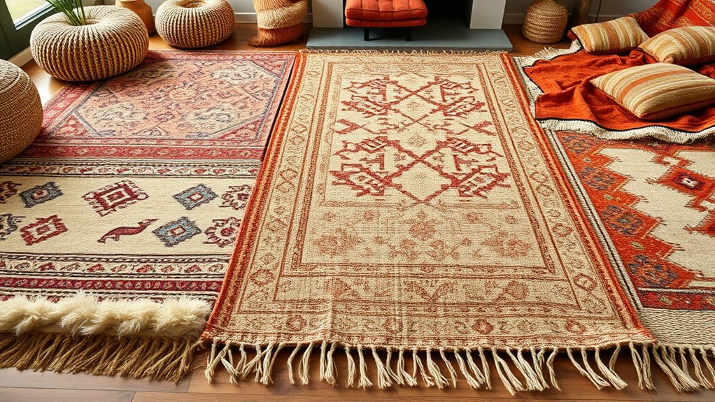 natural fibers add cozy texture