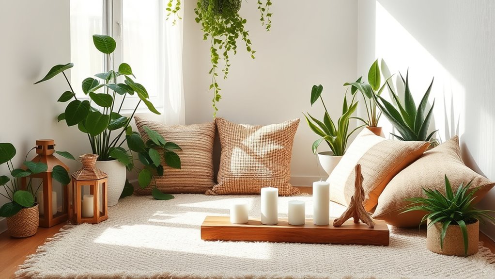 natural greenery enhances serenity