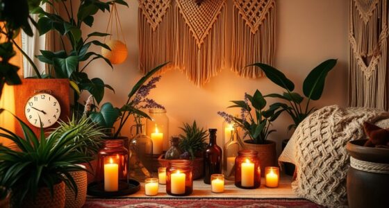 natural scented candles and aromatherapy