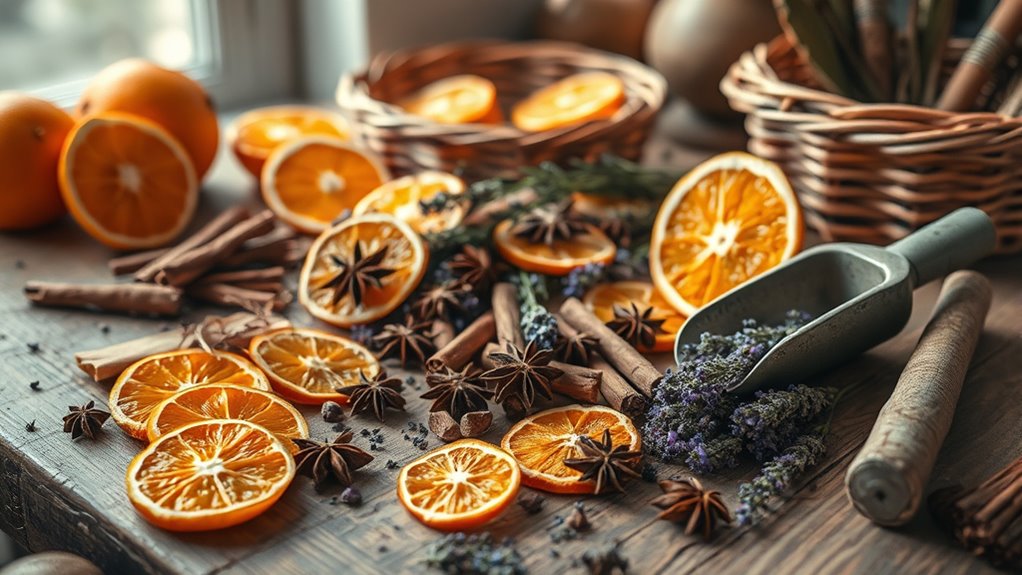 personalized fall potpourri creation