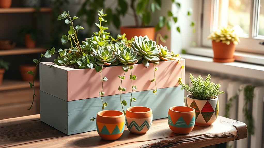 personalized indoor gardening decor