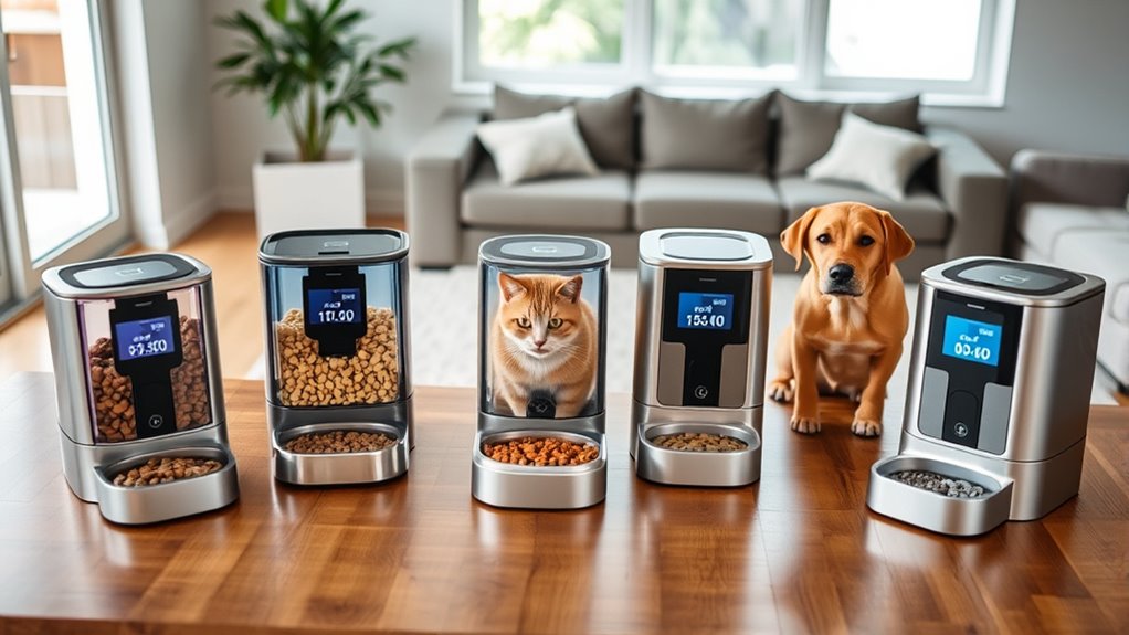 pet feeder features and considerations