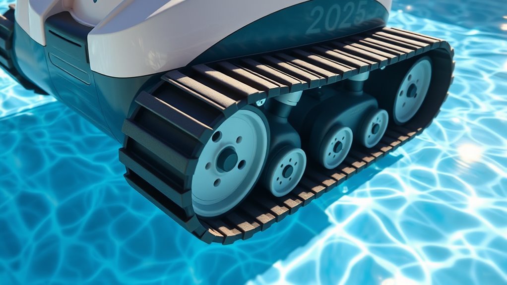 pool cleaner wheel selection