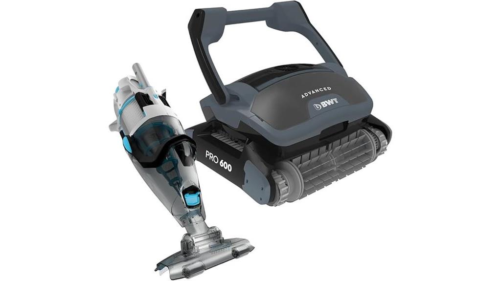 pool robot with rechargeable power