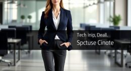 professional stylish office attire