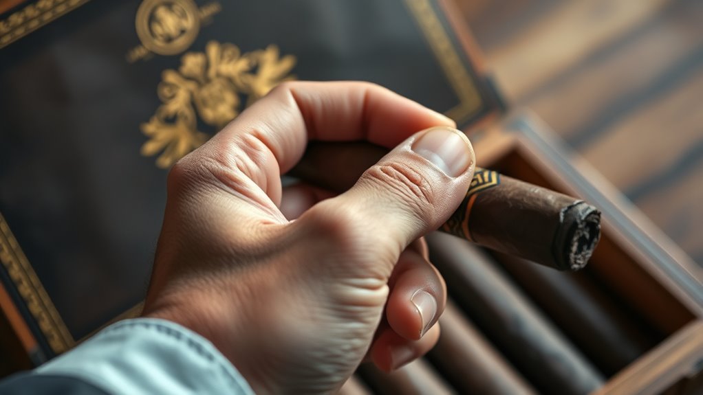 proper cigar handling etiquette