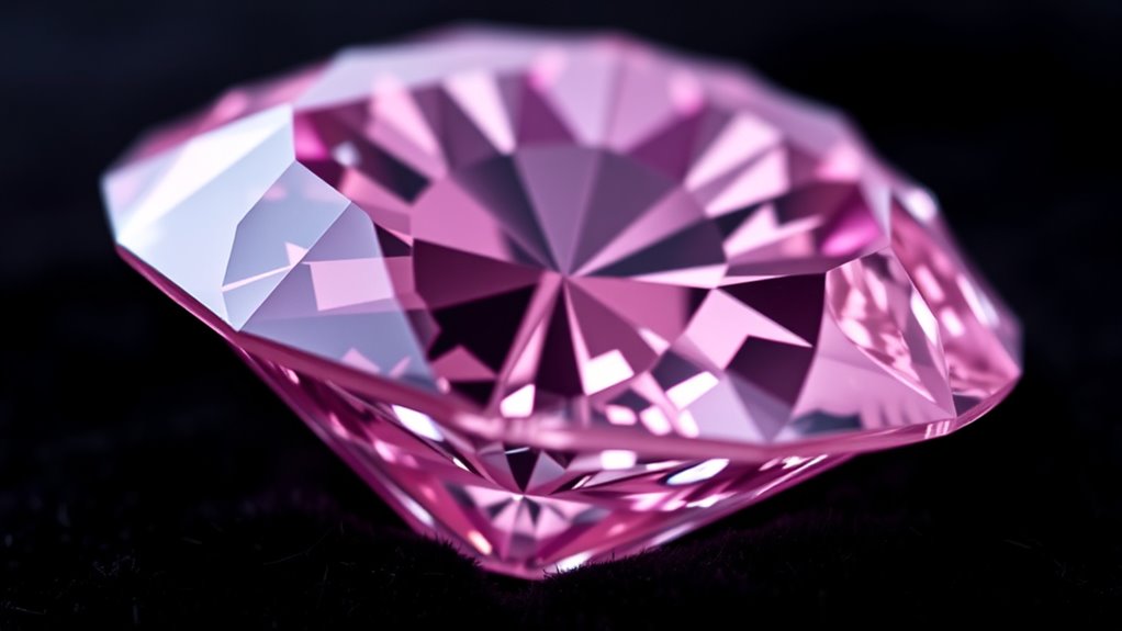 rare pink russian diamond