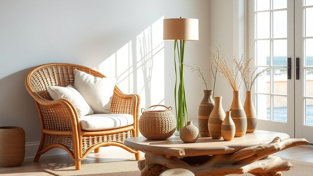 relaxed natural coastal decor