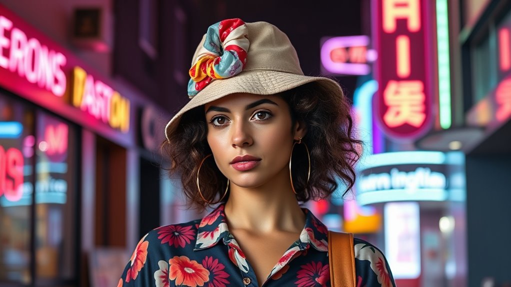 retro inspired casual accessories
