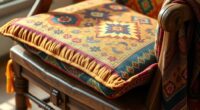 revamp chairs with boho fabrics