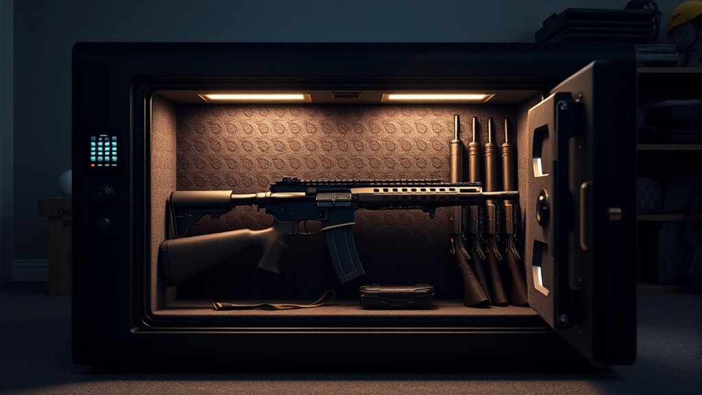 rifle safe selection factors