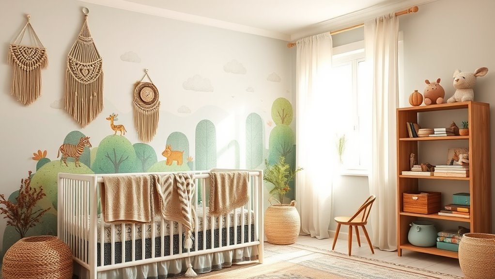 safe playful nursery decor