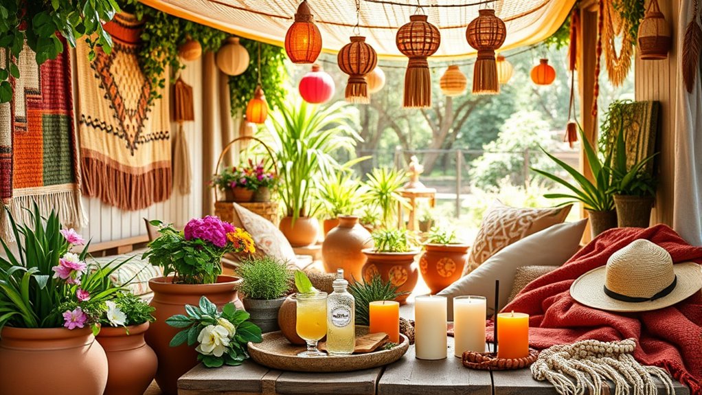 seasonal boho self care rituals