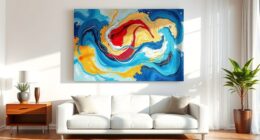 selecting and arranging art