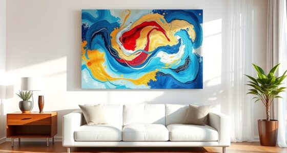 selecting and arranging art
