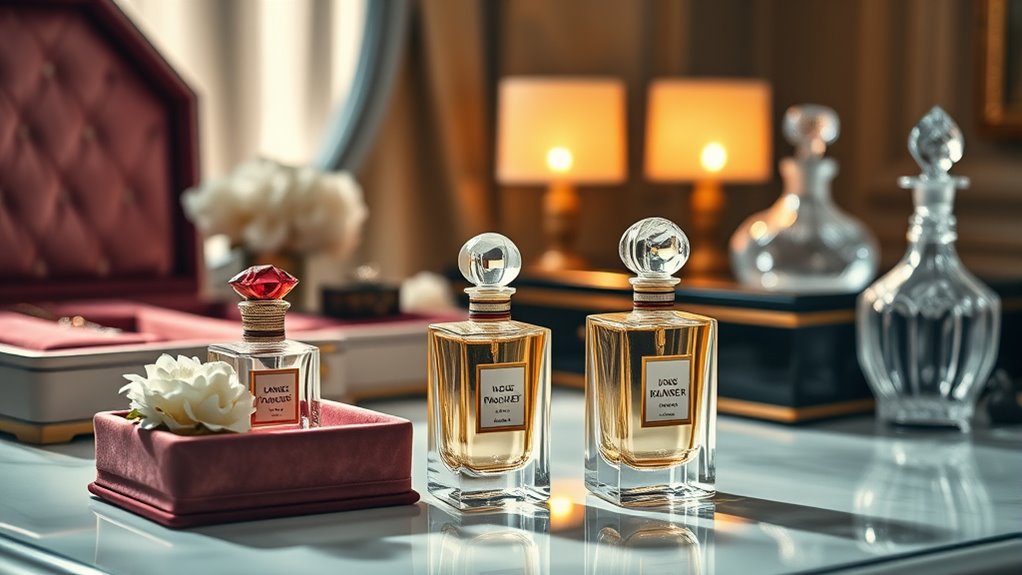 selecting premium fragrance options