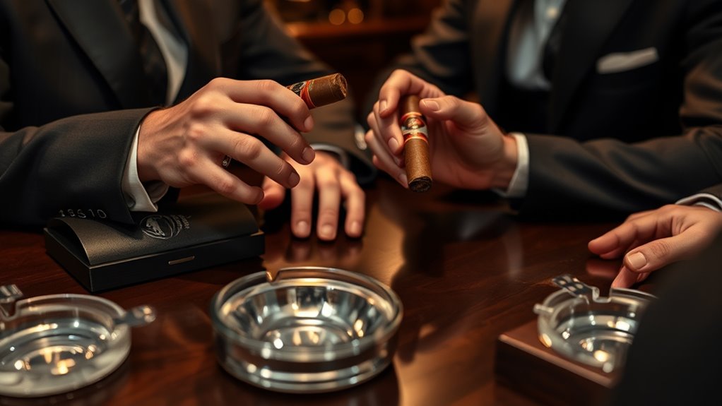 share cigars with respect