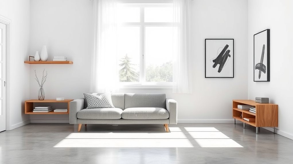 simplicity through minimalist decor