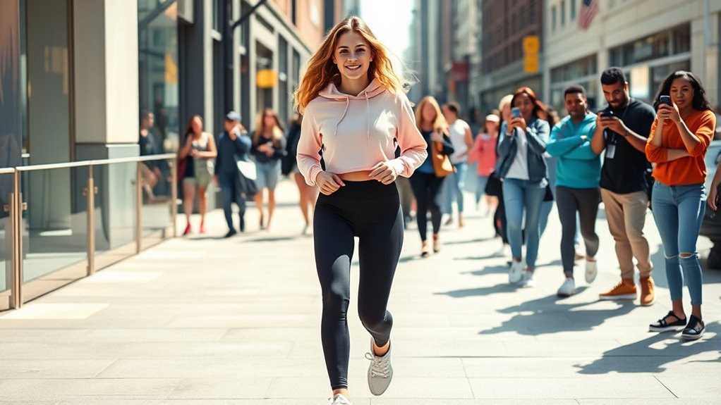 social media drives athleisure trends