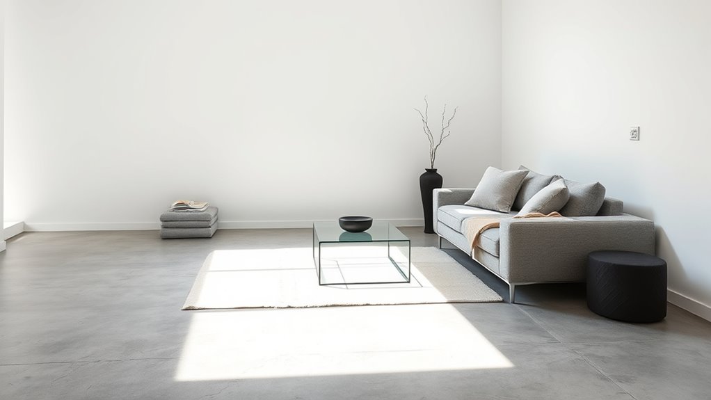 subtle textures and accents